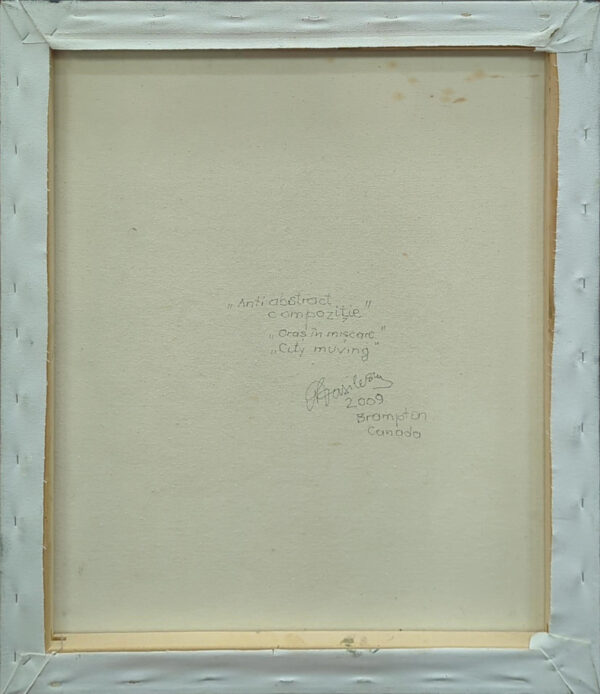 Anti Abstract Combination City in Motion