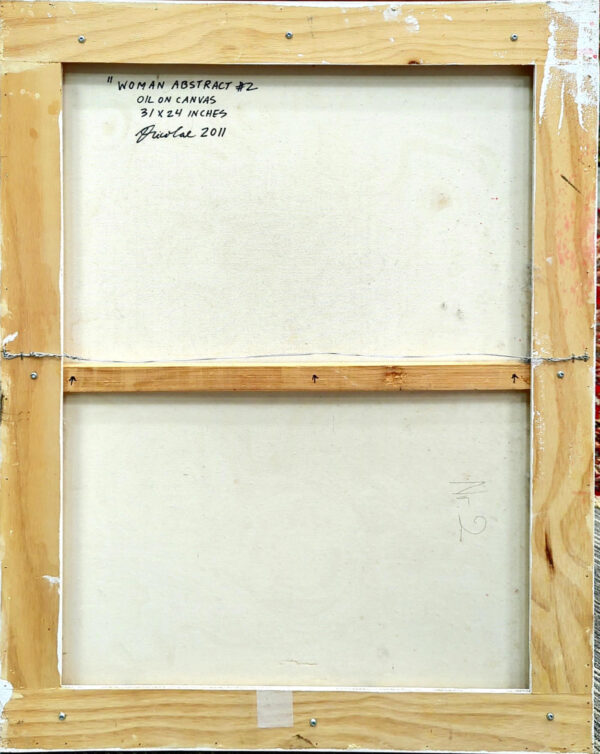 woman abstract number 2 oil on canvas. Nicole 2011 (Page 3) Woman Abstract #2