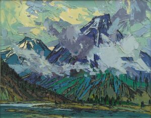 Low Clouds Rocky Mountain