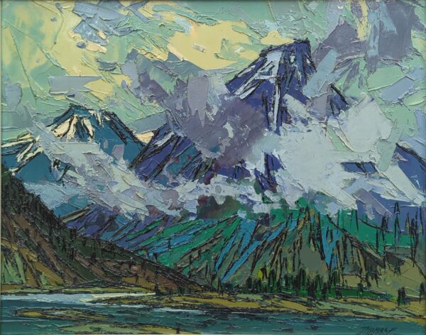 Low Clouds Rocky Mountain