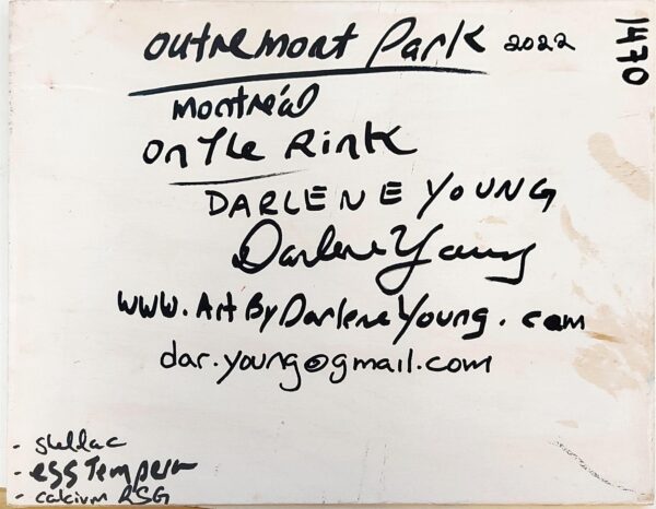 Outremont Park Winter Day