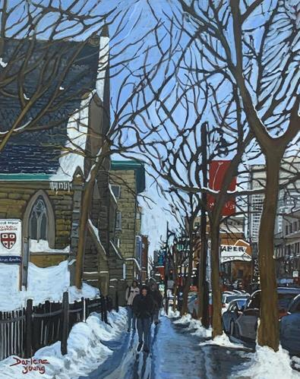 Slushy Day St Catherine Street