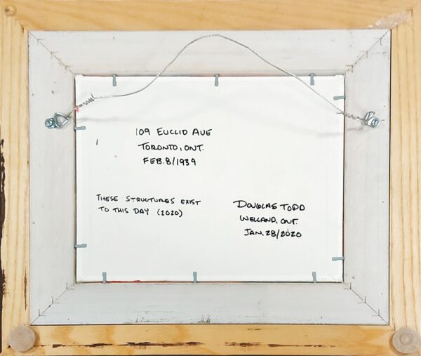 109 Euclid Ave, Toronto, Ont. – Feb 8, 1939