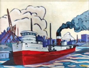 CSL Maplehill Welland Canal – Welland, Dec. 7/1928
