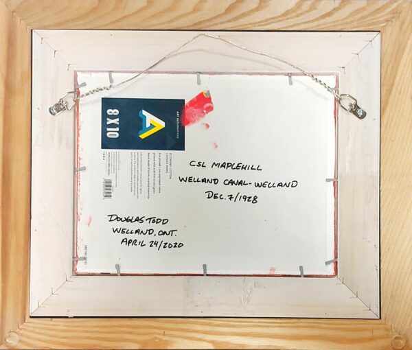 CSL Maplehill Welland Canal – Welland, Dec. 7/1928