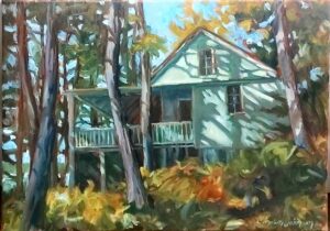 Cottage on Canoe Lake, Hayhurst 1911