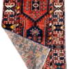Origin "Zanjan" Hand Knotted Sheep Wool Persian Rug with Geometric Patterns 9'8" X 3"