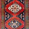 Origin "Gharajeh" Hand Knotted Persian Rug Geometric Shapes 11'3" X 3'7"