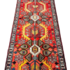 Origin "Bakhtiyar" Hand Knotted Sheep Wool Persian Rug Vegetable Dyes Geometric Pattern 9'10" X 3'5"