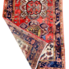 1983 Origin "Geravan" Hand Knotted Sheep Wool Persian Rug Natural Vegetable Dyes with Geometric Patterns 10'3" X 3'9"