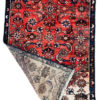 Origin "Hamedan" Hand Knotted Sheep Wool Persian Rug Natural Dyes with Geometric and Tribal Motif Patterns 9'2" X 2'8"