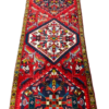 Origin "Gharajeh" Hand Knotted Persian Rug with Geometric Shapes 13'2" X 2'6"