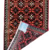 Origin "Baluch" Hand Knotted Persian Rug with Repetitive Geometric Pattern 6'2" X 2'3"