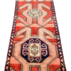 Origin "Ardebil" Hand Knotted Sheep Wool Persian Rug with Geometric Pattern 9'11" X 3'1"