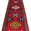 Origin "Gharajeh" Hand Knotted Persian Rug Geometric Shapes 11'3" X 3'7"