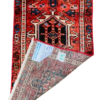 Origin "Gharajeh" Hand Knotted Sheep Wool Persian Rug with Geometric Pattern 5'1" X 1'6"