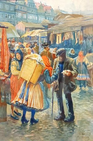 Unknown Market Scene (1906)