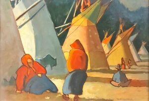 1950 "Indian" Tee Pees
