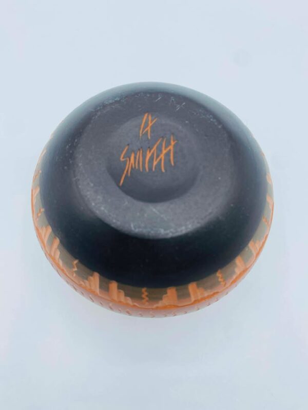 Signed "A Smith" Southwestern Native American Pottery Jar