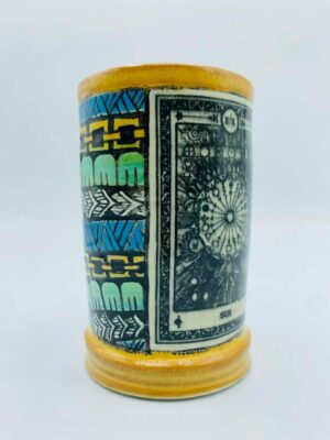 "Puffy Wuffy" Studio Pottery Vase