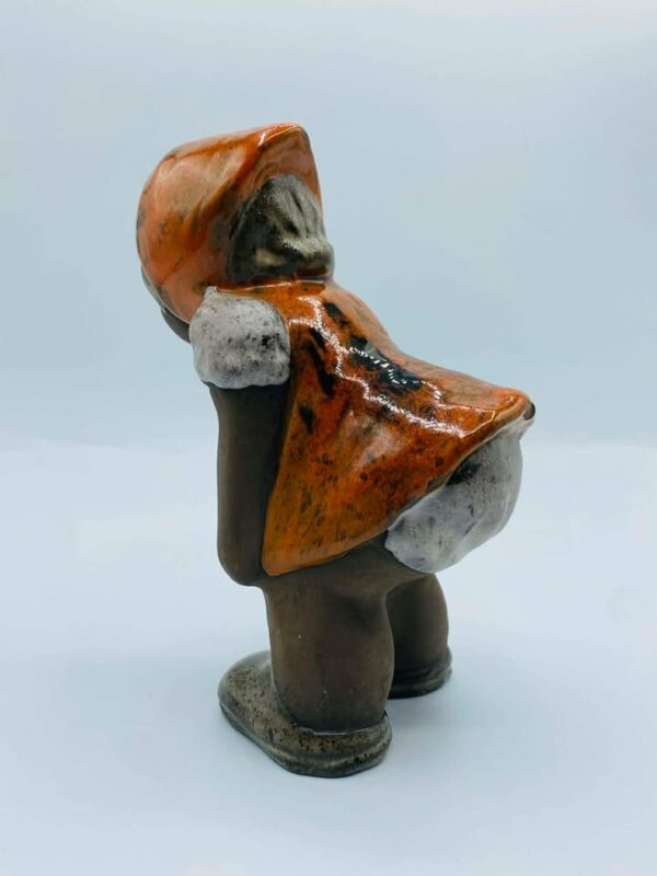 Mid Century Modern Tilgmans Keramik Sweden Fredrik/Boy Figurine