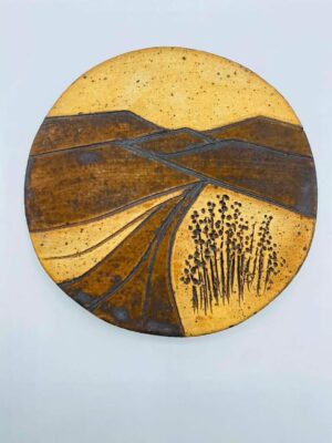 Vintage Wall Hanging Studio Pottery