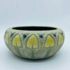 Early Roseville Art Pottery Bowl Arts & Crafts / Art Nouveau Relief Design