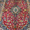 Origin "Kashan" Persian Tribal Rug Hand Knotted Natural Dyes with Geometric Floral Patterns 10'5" X 6'8"