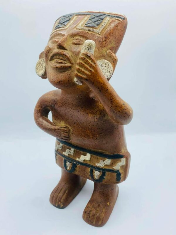 Terracotta-Style "Figurin" Veracruz Mexican Folk Pottery