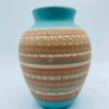 Native American Navajo pottery Vase Signed "Ron J"