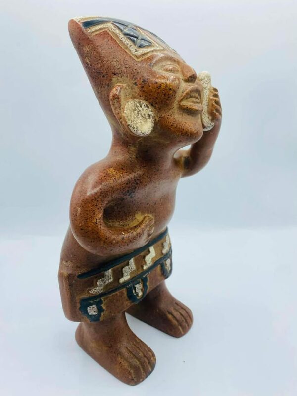 Terracotta-Style "Figurin" Veracruz Mexican Folk Pottery