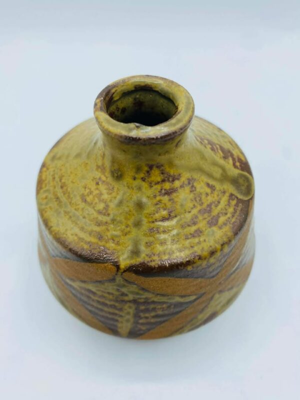 Mid Century Modern Art Style Studio Pottery Vase