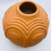 Mid century Modern Multi Face Terracotta Vase