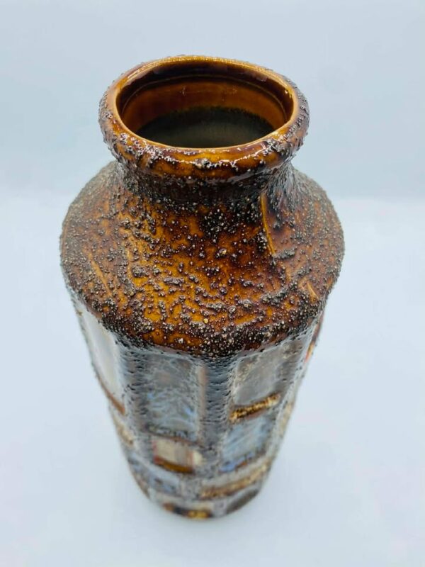 Mid Century Modern Fat Lava West German Art Pottery By Maurice Chalvignac