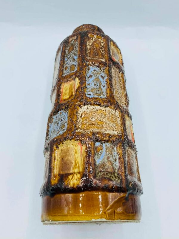 Mid Century Modern Fat Lava West German Art Pottery By Maurice Chalvignac