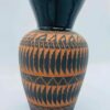 Signed "C. Smith" Native American Navajo Etched Pottery Vase