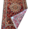 Origin "Bakhtiyar" Persian Tribal Rug Hand Knotted Vegetable Dyes with Geometric Floral Patterns 8'9" X 5'4"