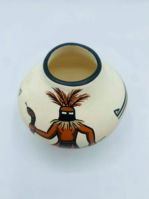 Signed "Hopi Toad" Native American Hopi Tribe Pottery Vase