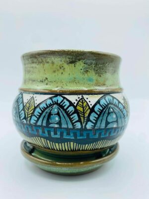 "Puffy Wuffy" Studio Pottery Planter