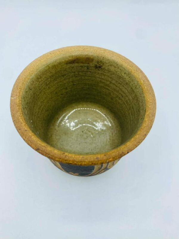 Handmade Stoneware Ceramic Studio Pottery Vase/Pot