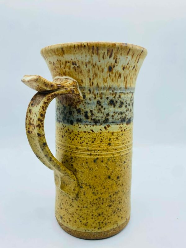 Handcrafted stoneware Studio Art Pottery Pitcher