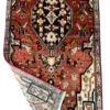 Origin "Bijar" Persian Rug Hand Knotted Natural Dyes with Geometric Patterns 6'8" X 2'8"