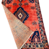 Origin "Sirjan" Persian Tribal Rug Hand Knotted Natural Dyes with Geometric Patterns 7'1" X 5'