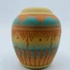 Native American Navajo Pottery Vase Signed "A.B"