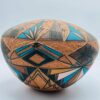 Signed 1991 Sky City N.M Acoma Pueblo Native American Pottery Vase