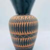 Signed "C. Smith" Native American Navajo Etched Pottery Vase