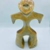Heart Shape Dogu Ceramic Figurine Most Likely Made in Japan