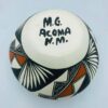 Signed "MG" Acoma Pueblo N.M Native American Pottery Vase
