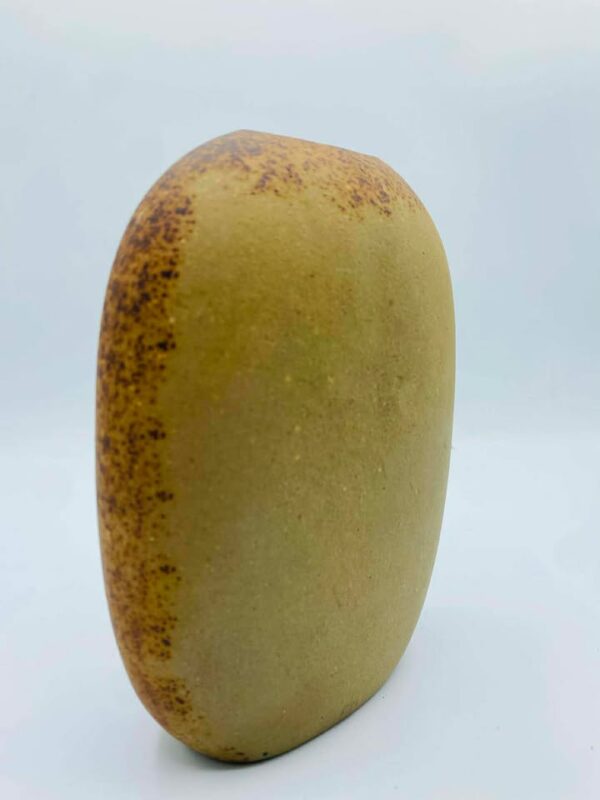 Vintage Japanese Studio Pottery Fish Vase