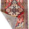 Origin "Hamedan" Liliyan Persian Rug Hand Knotted Natural Dyes with Large Central Medallion 4'8" X 3'2"
